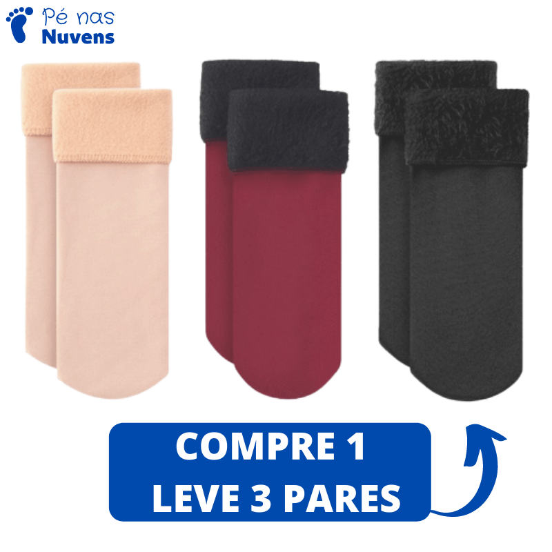 Meia Térmica Nuvem®- Pés Quentinhos [LIQUIDAÇÃO DE PRÉ INVERNO]