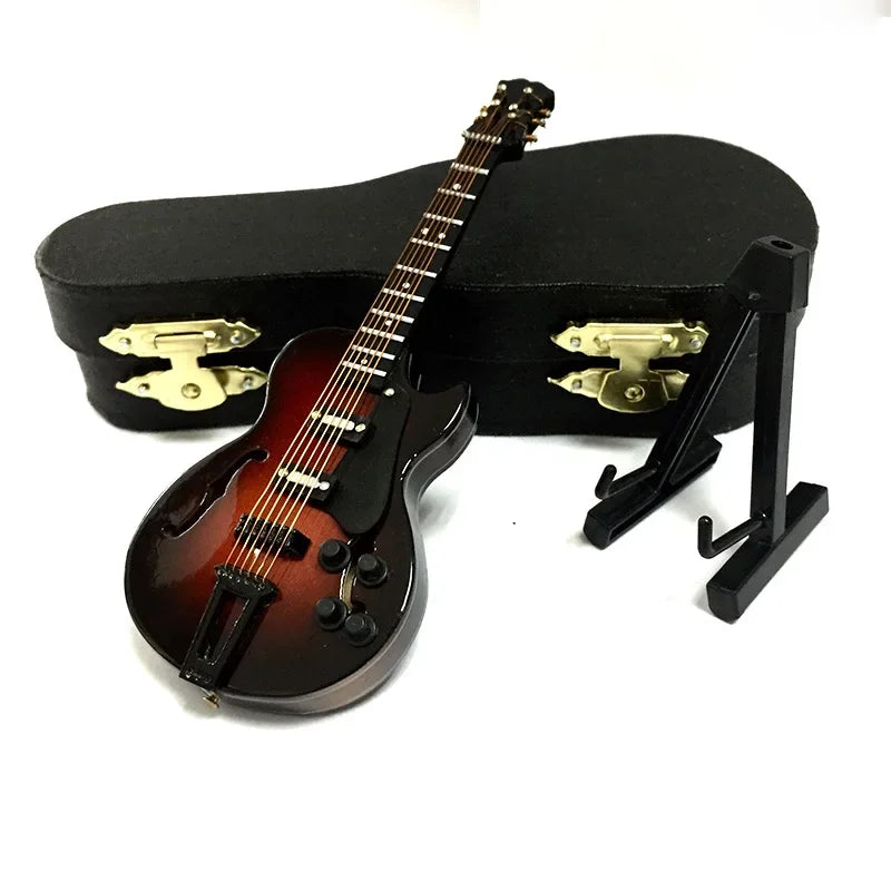 Guitarra com Case Decorativa