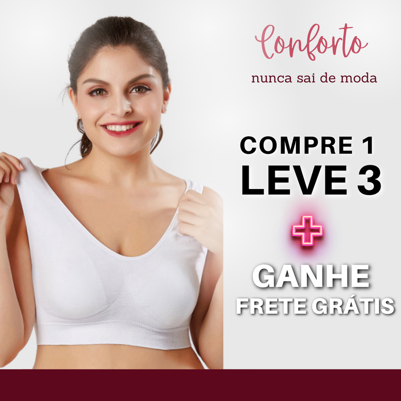 Sutiã Virgínia (COMPRE 1 LEVE 3) + Frete Grátis