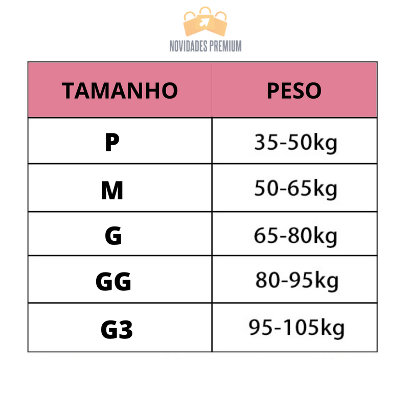 Body Modelador- Silhueta Perfeita®